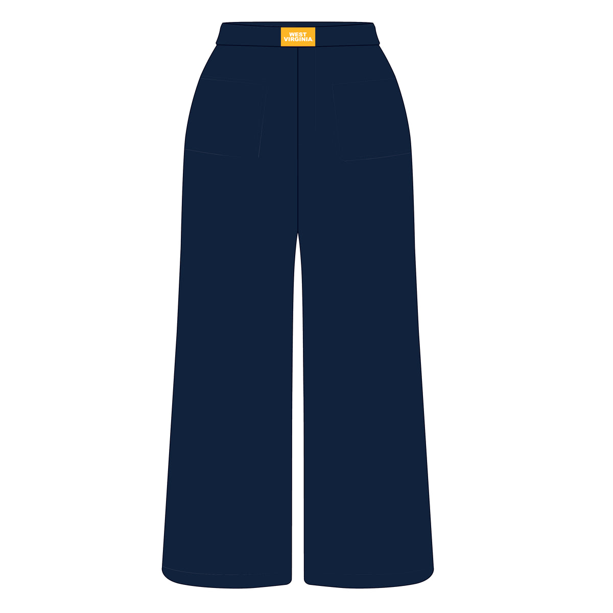 The Ava Airy Pants West Virginia Woven Label | Youth Navy