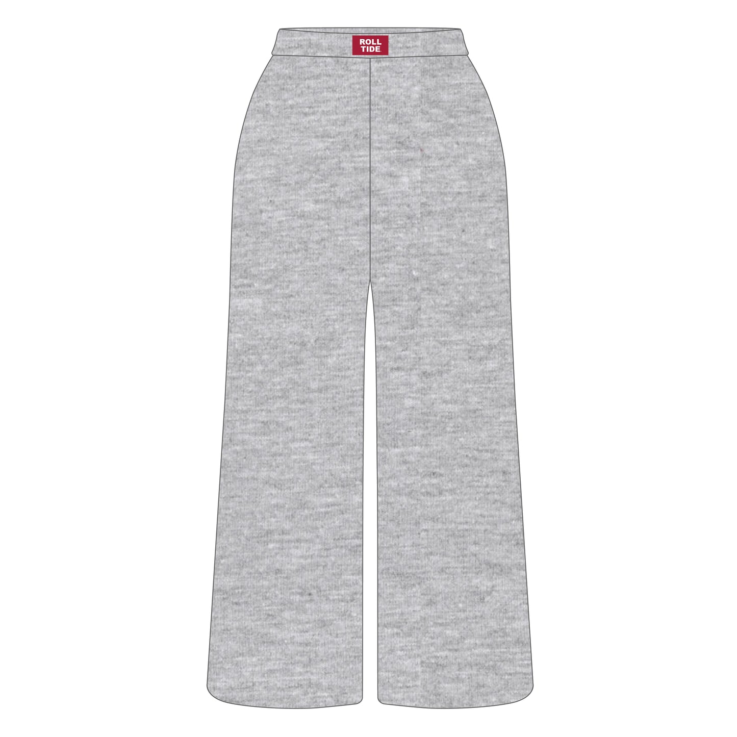 The Ava Airy Pants Roll Tide Woven Label | Youth Heather Grey