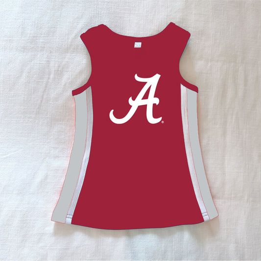 The Power Stripe Cheer Dress Alabama | Youth Crimson