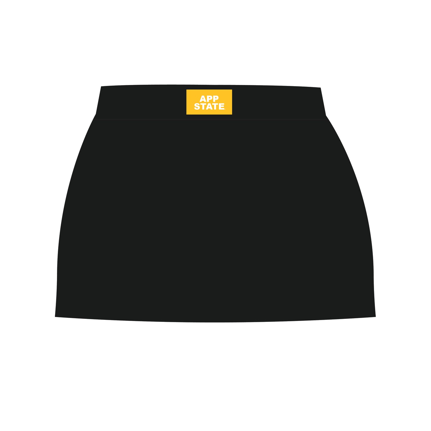 The Anna Active Skort App State Woven Label | Youth Black