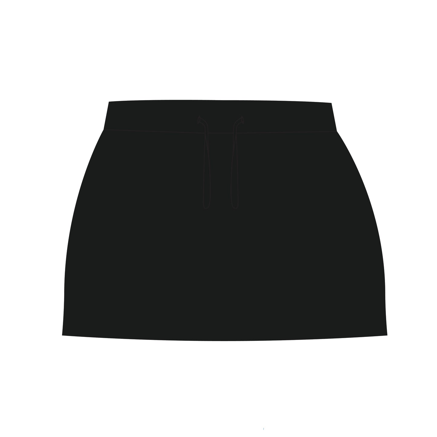 The Anna Active Skort App State Woven Label | Youth Black