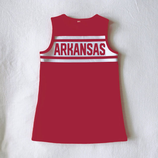 The Classic Cheer Dress Arkansas | Youth Crimson