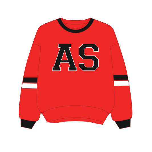 The Virginia Varsity Crewneck Arkansas State | Bright Red