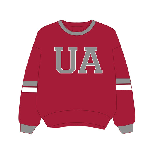 The Virginia Varsity Crewneck Arkansas | Crimson