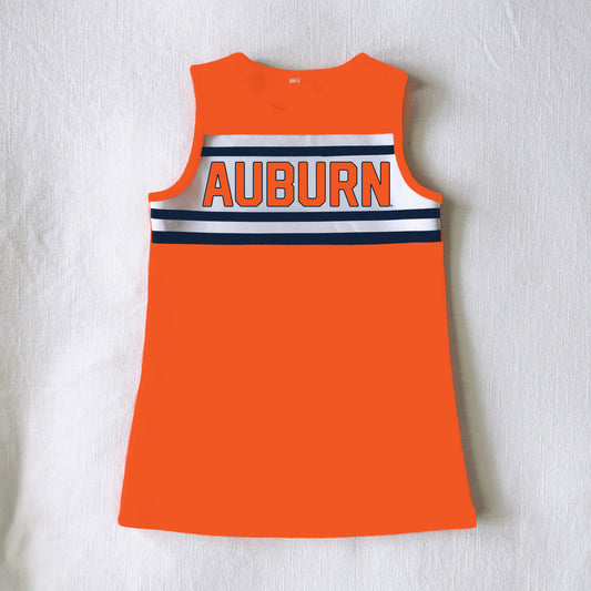 The Classic Cheer Dress Auburn | Youth Orange