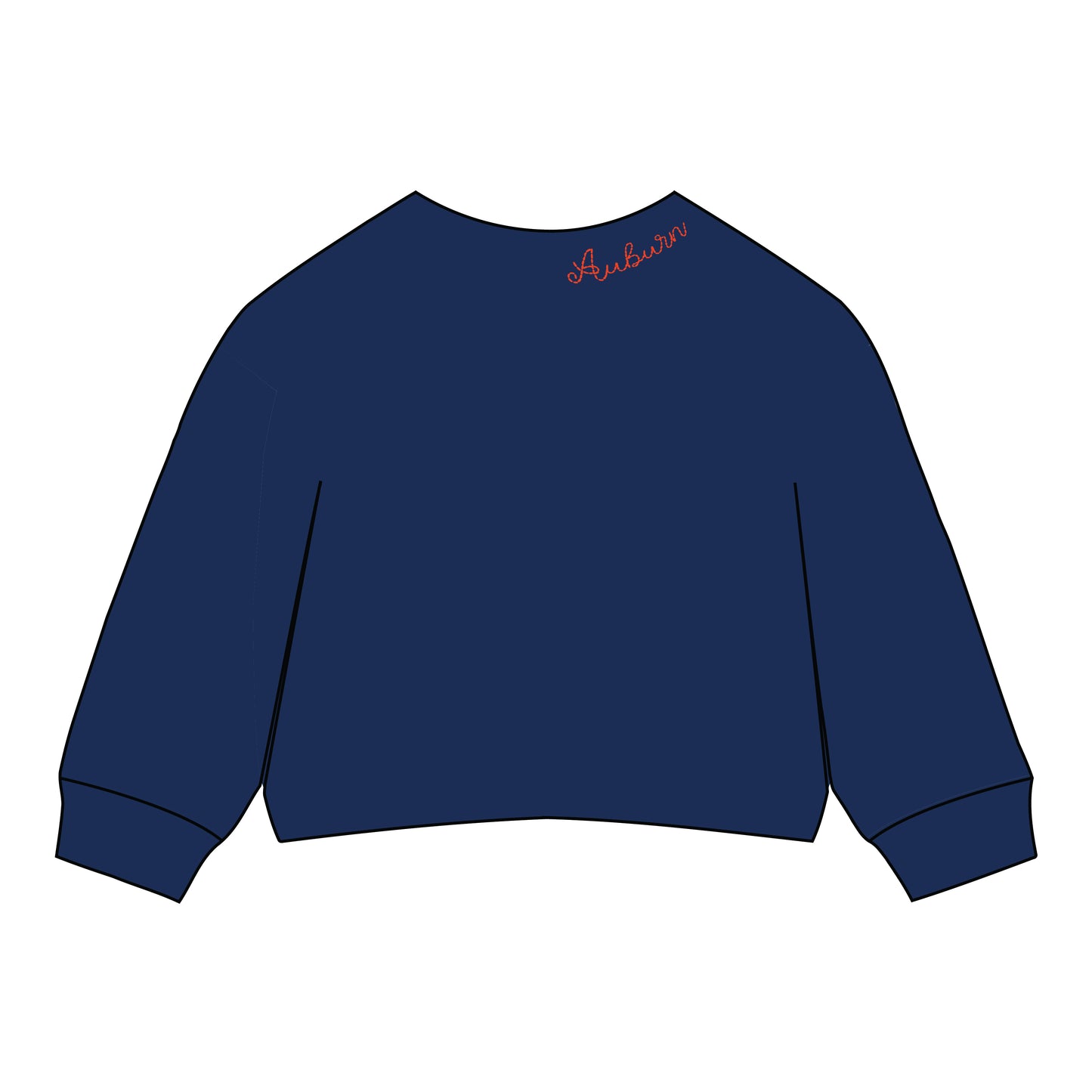 The Lexie Lounge Top Auburn | Navy