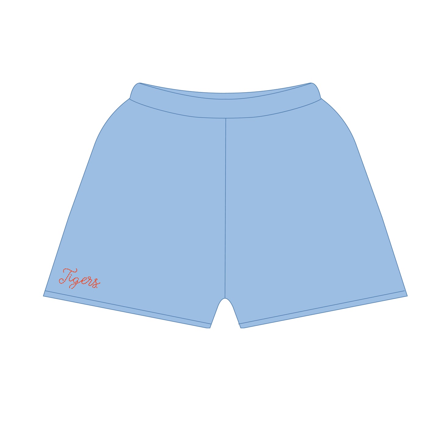 The Lexie Lounge Shorts Auburn | Light Blue