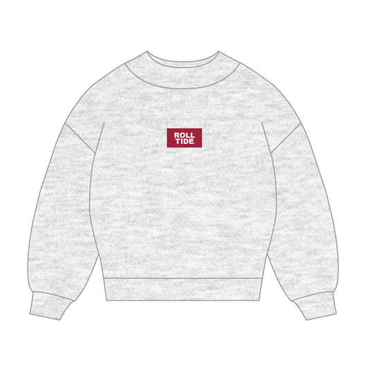 The Mary Mockneck Roll Tide Woven Label | Ash