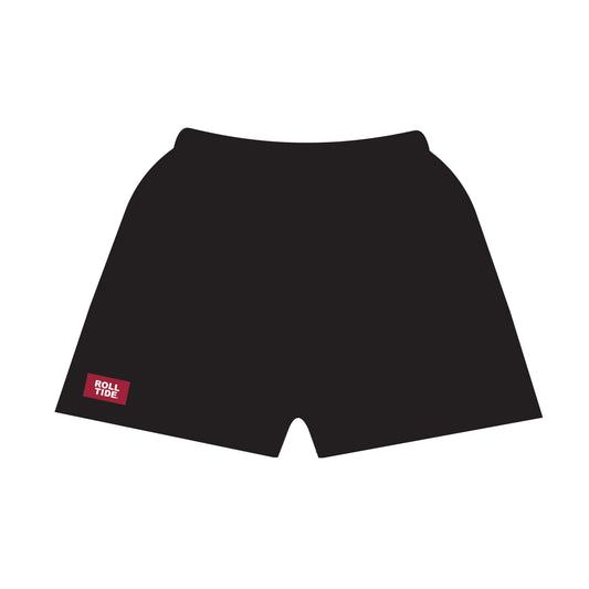 The Becca Shorts Roll Tide Woven Label | Black