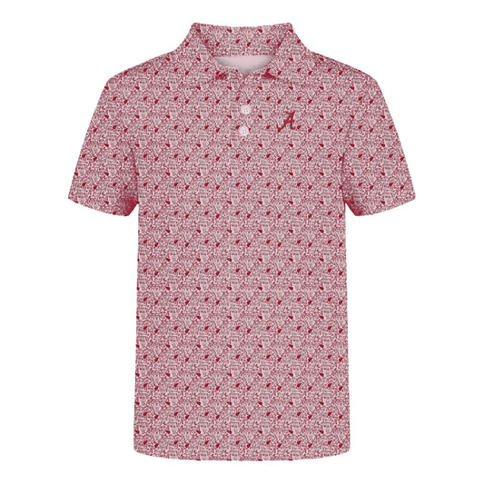 The James Polo Alabama | Crimson