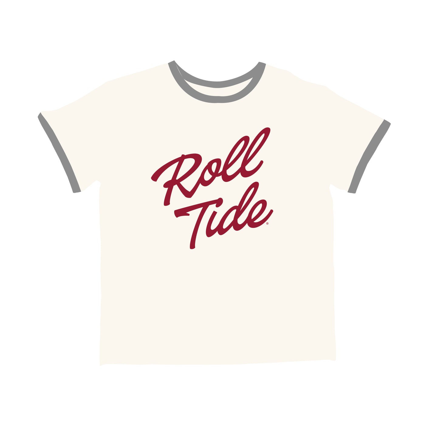 The Roxy Ringer Tee Alabama | Bone