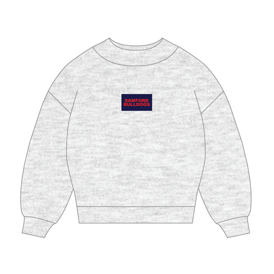 The Mary Mockneck Samford Bulldogs Woven Label | Ash
