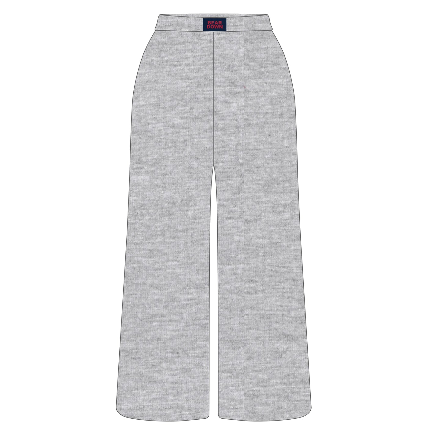 The Ava Airy Pants Bear Down Woven Label | Heather Grey