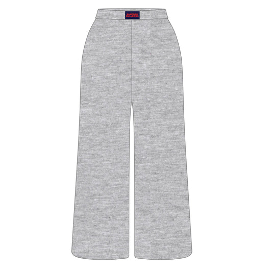 The Ava Airy Pants Samford Bulldogs Woven Label | Heather Grey