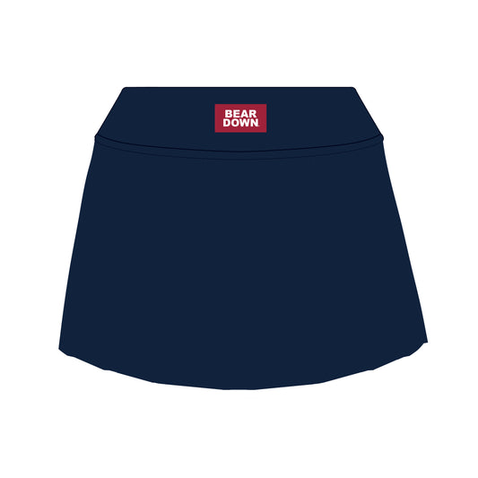 The Alli Tennis Skort Bear Down Woven Label | Navy