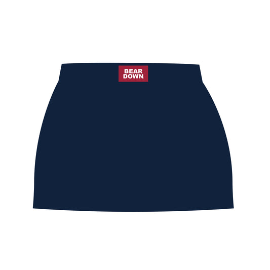 The Hayden High Waisted Skort Bear Down Woven Label | Navy