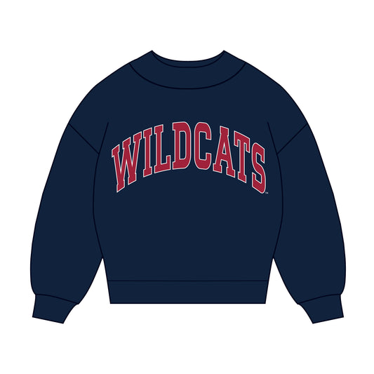 The Madi Classic Mockneck Arizona Applique | Navy