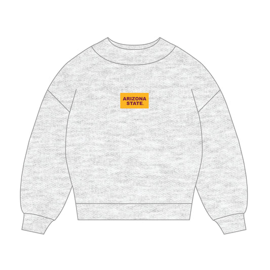 The Mary Mockneck Arizona State Woven Label | Ash