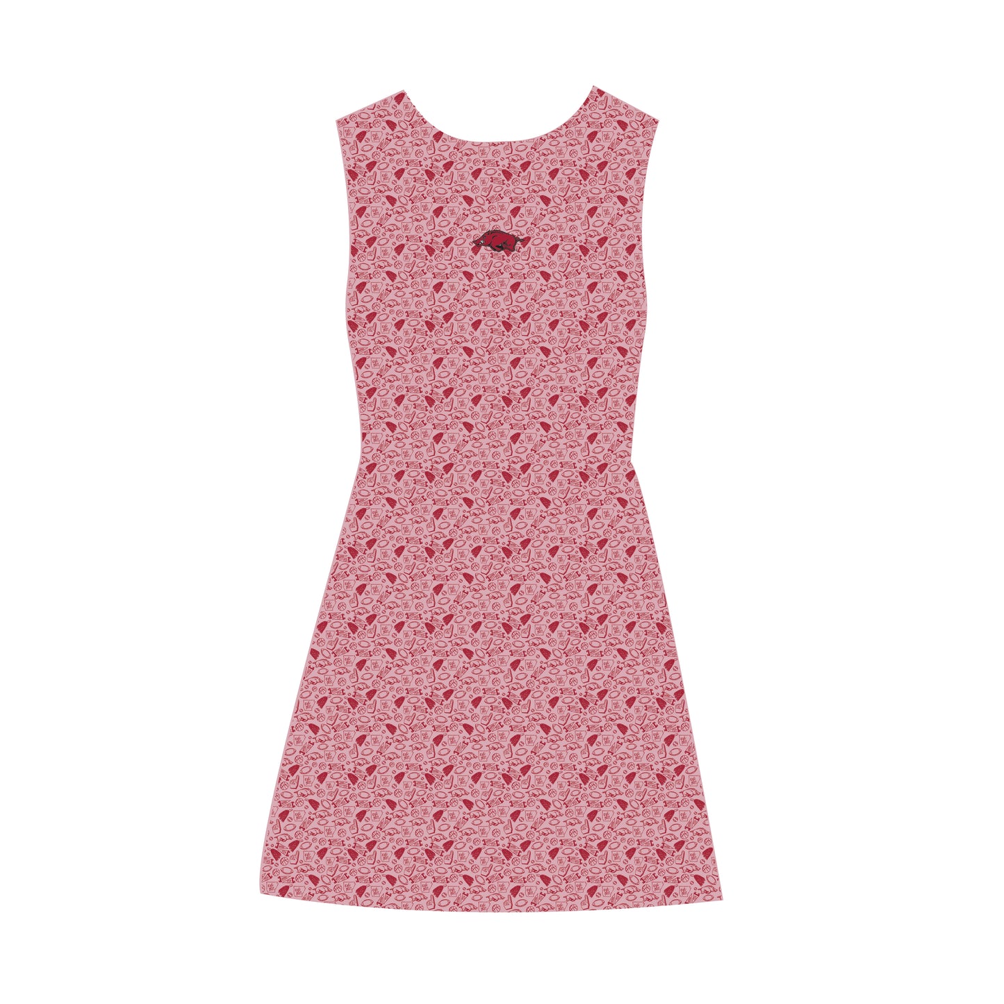 The Grace Pattern Dress Arkansas | Toddler/Youth Crimson