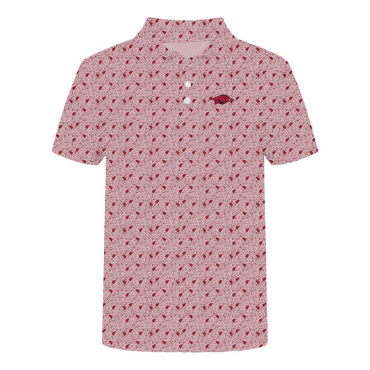 The James Polo Arkansas | Crimson