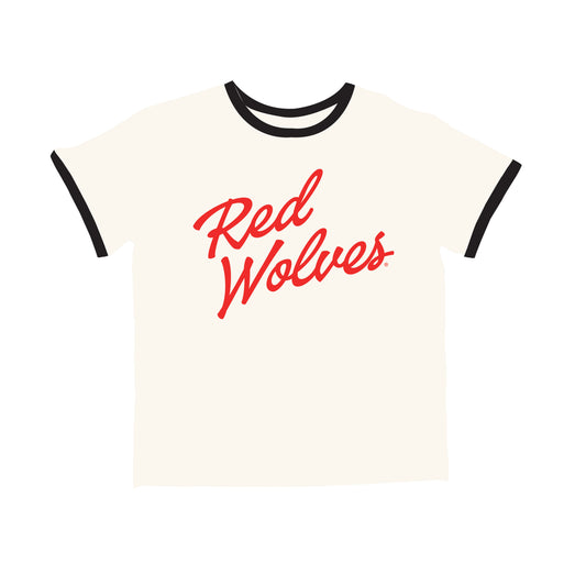 The Roxy Ringer Tee Arkansas State | Bone