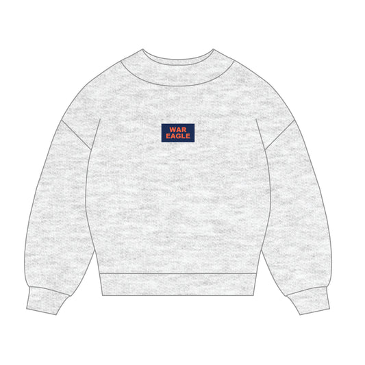 The Mary Mockneck War Eagle Woven Label | Ash
