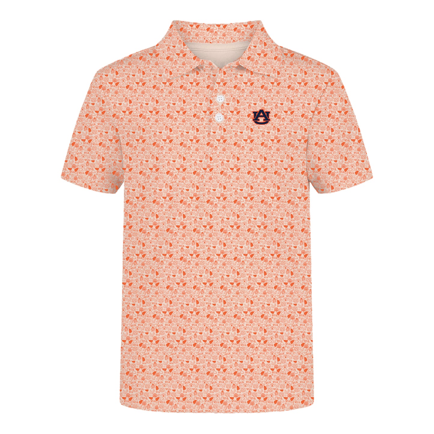 The James Polo Auburn | Orange