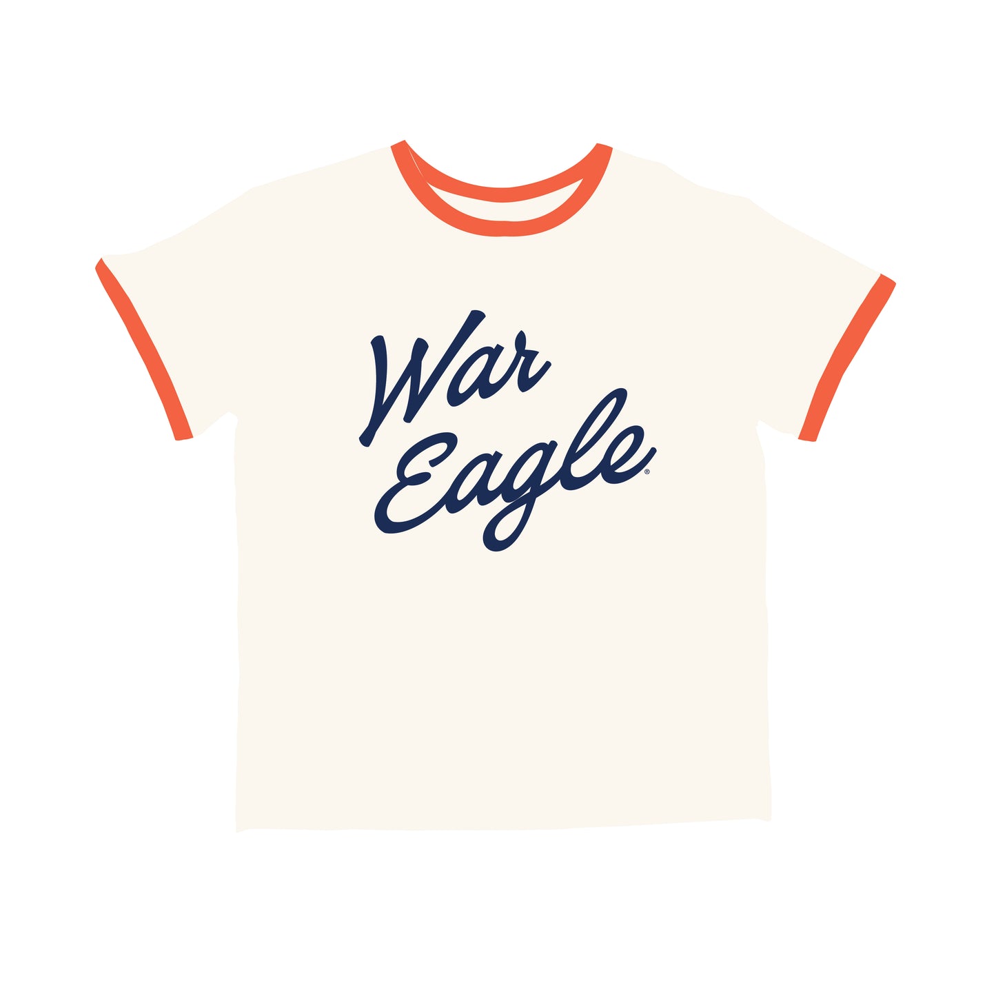 The Roxy Ringer Tee Auburn | Bone