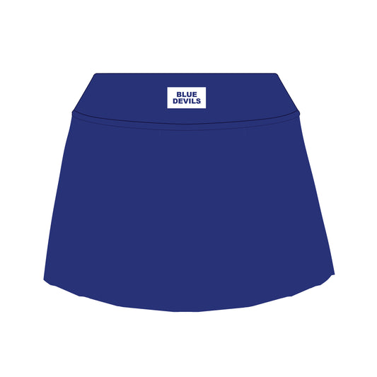 The Alli Tennis Skort Blue Devils Woven Label | Royal