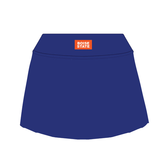 The Alli Tennis Skort Boise State Woven Label | Royal