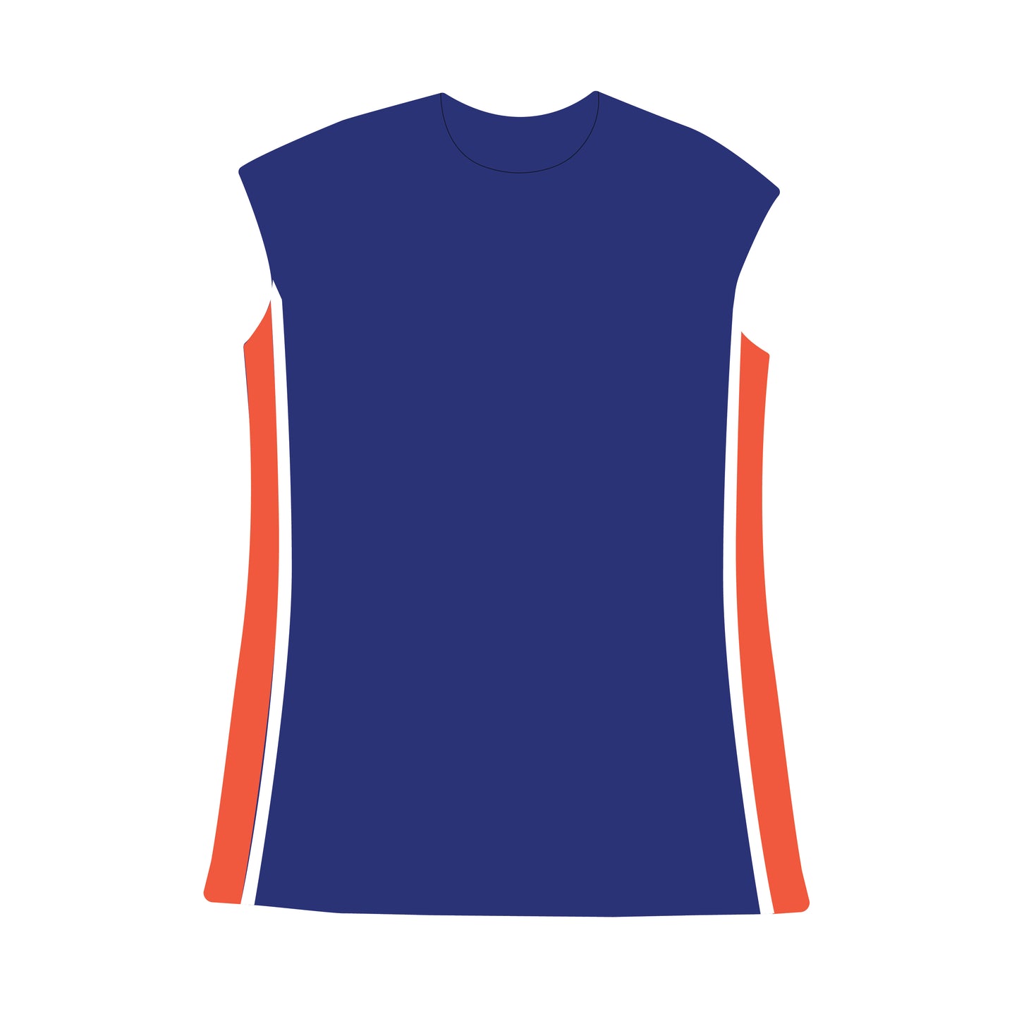 The Campbell Cap Sleeve Dress Boise State Woven Label | Royal