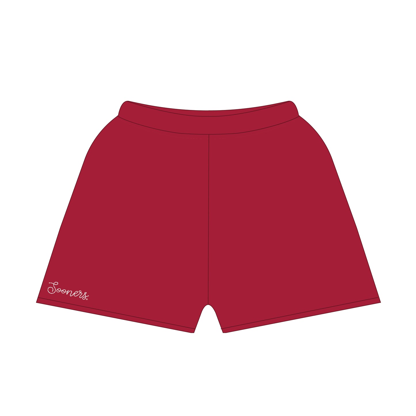 The Lexie Lounge Shorts Oklahoma | Youth Crimson