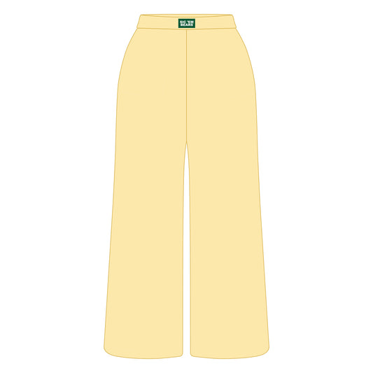 The Ava Airy Pants Sic 'Em Bears Woven Label | Butter