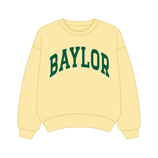 The Olivia Oversized Crewneck Baylor | Butter