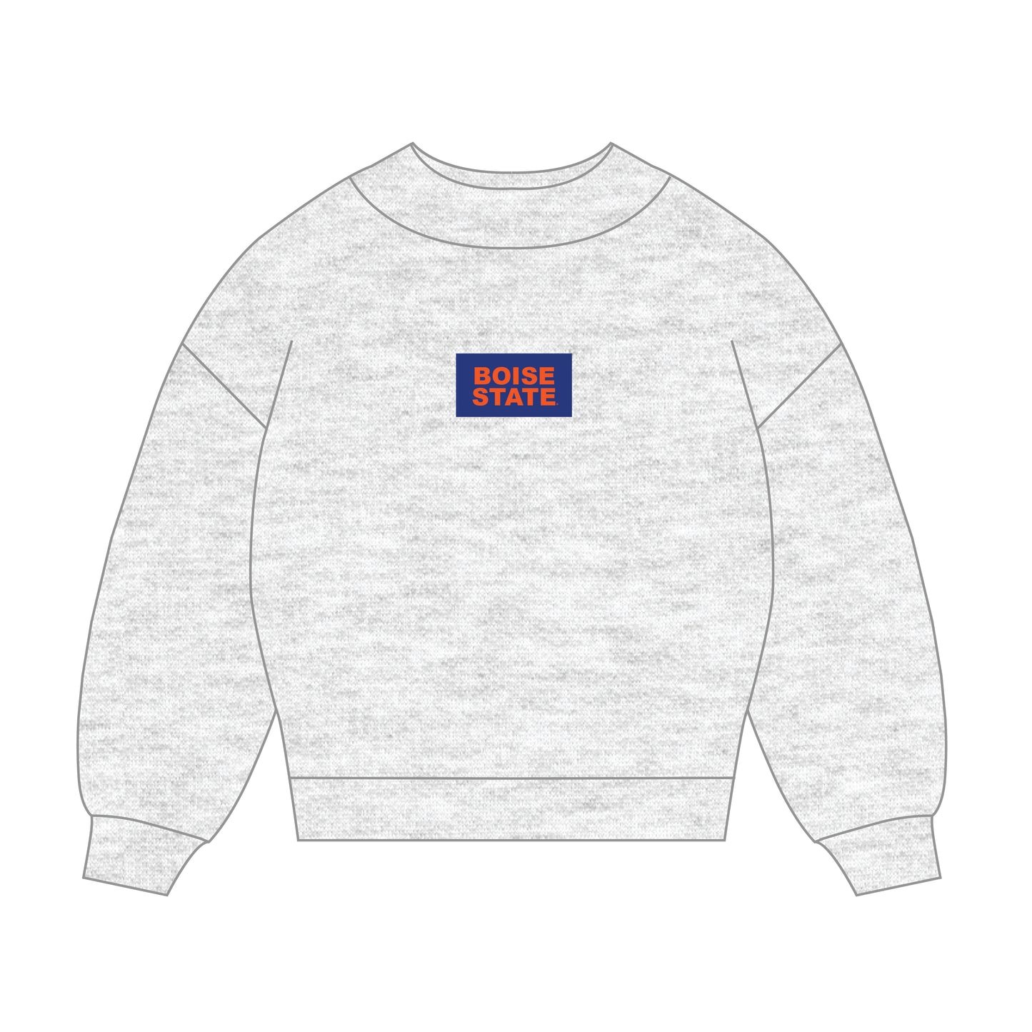 The Mary Mockneck Boise State Woven Label | Youth Ash