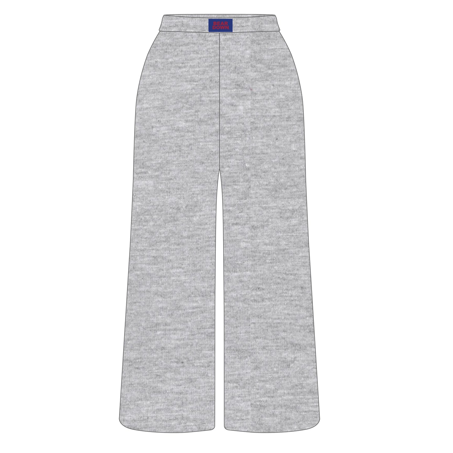The Ava Airy Pants Boise State Woven Label | Heather Grey