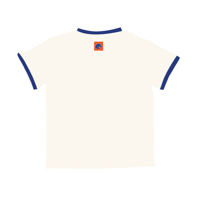 The Roxy Ringer Tee Boise State | Bone