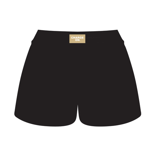 The Ava Airy Shorts Charge On Woven Label | Youth Black
