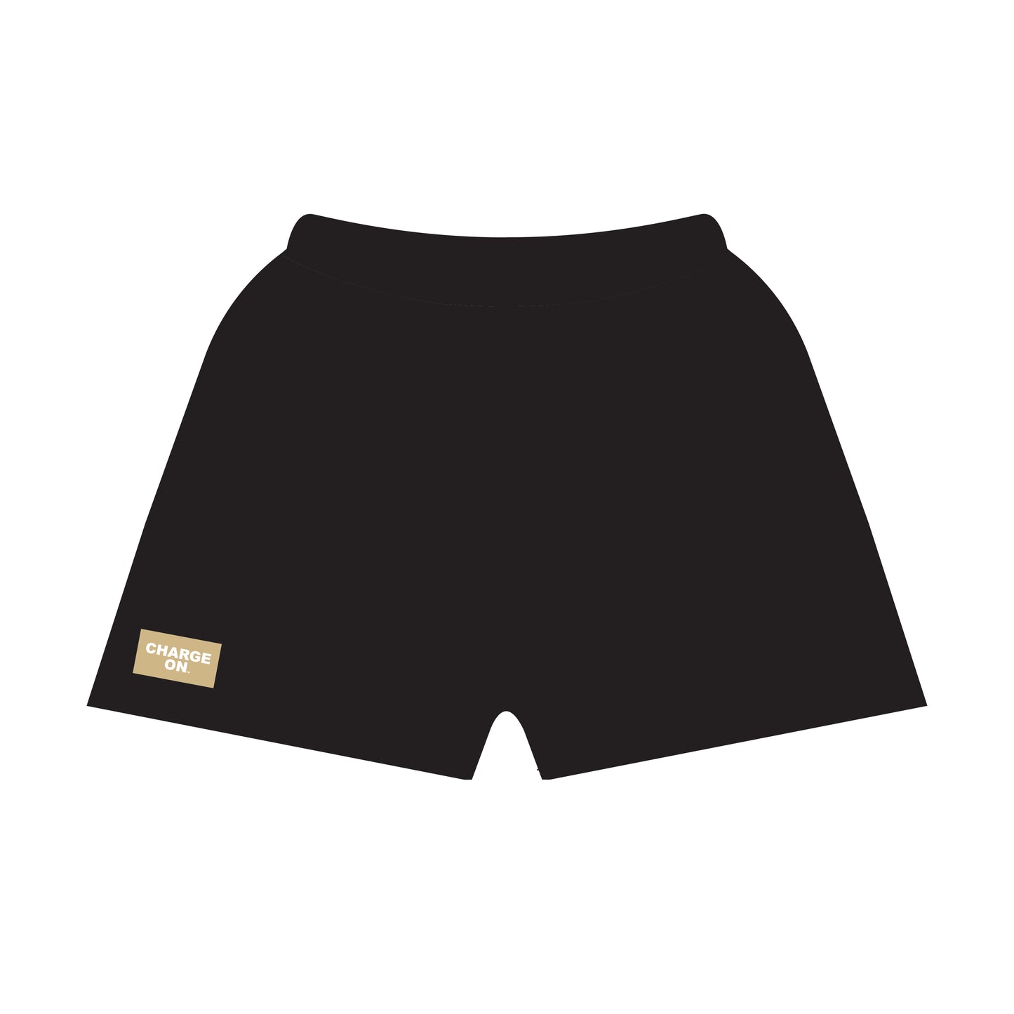 The Becca Shorts Charge On Woven Label | Black