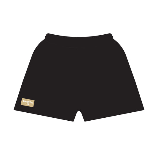The Becca Shorts Charge On Woven Label | Youth Black