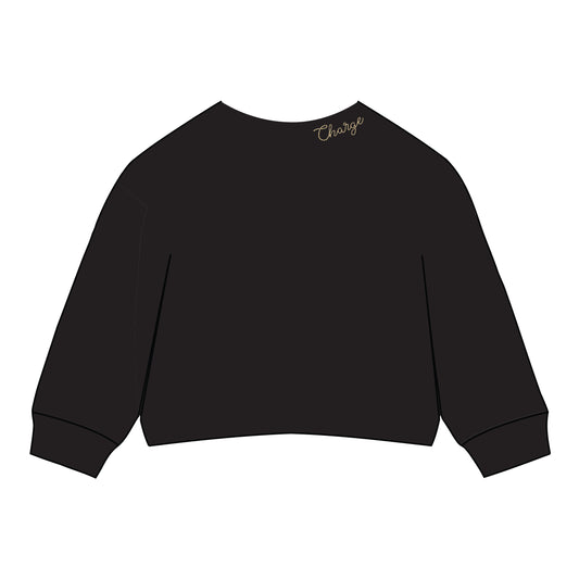 The Lexie Lounge Top UCF | Youth Black