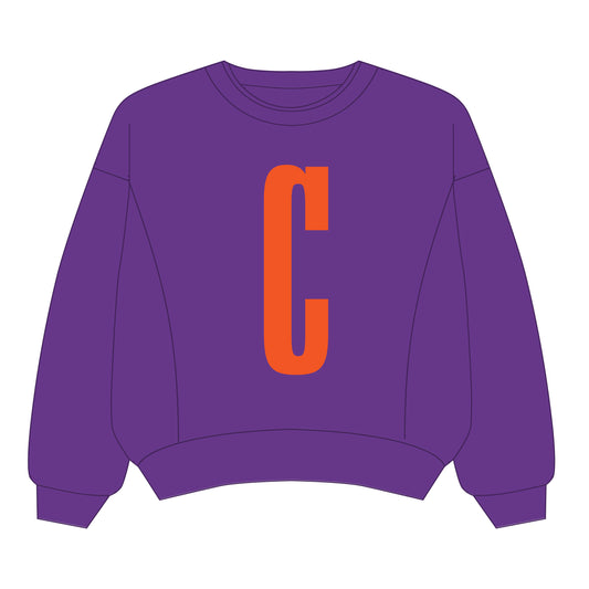 The Molly Cozy Crew Clemson | Youth Purple