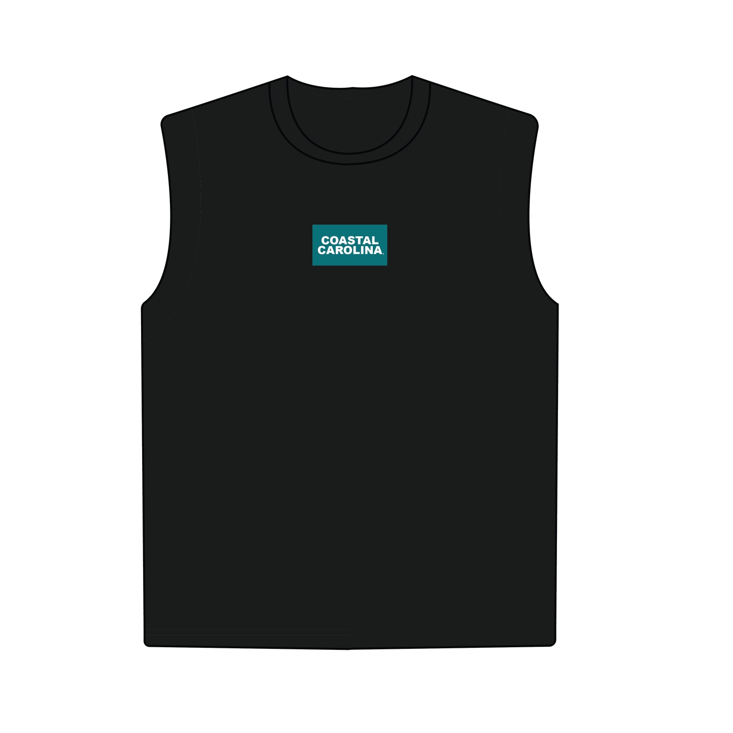 The Anna Active Tank Coastal Carolina Woven Label | Youth Black