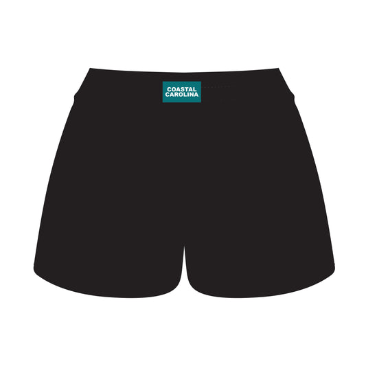 The Ava Airy Shorts Coastal Carolina Woven Label | Black
