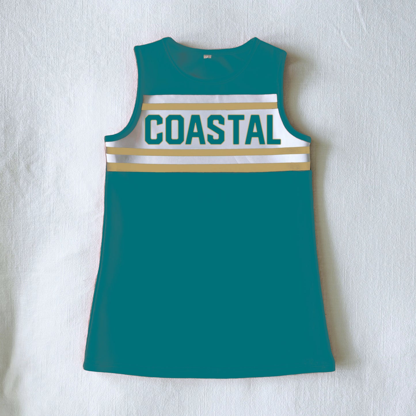 The Classic Cheer Dress Coastal Carolina | Youth Teal