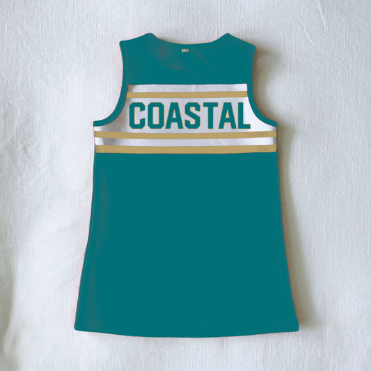 The Classic Cheer Dress Coastal Carolina | Youth Teal