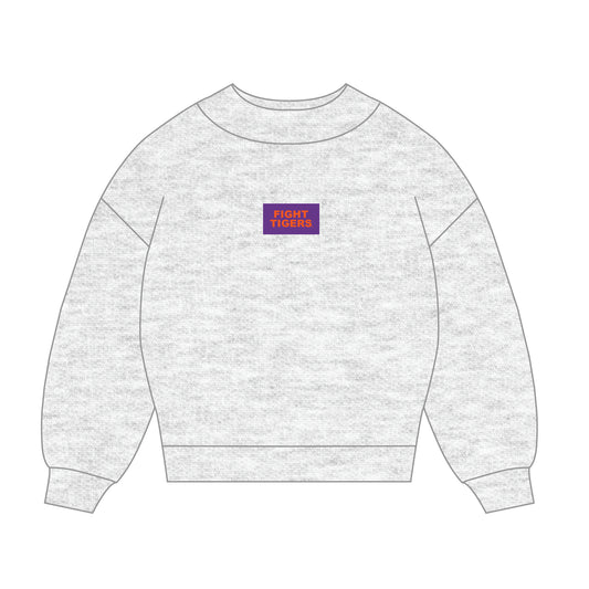 The Mary Mockneck Fight Tigers Woven Label | Ash