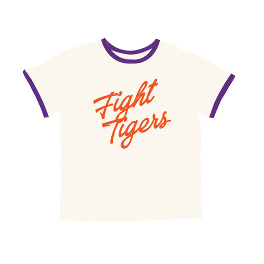 The Roxy Ringer Tee Clemson | Bone
