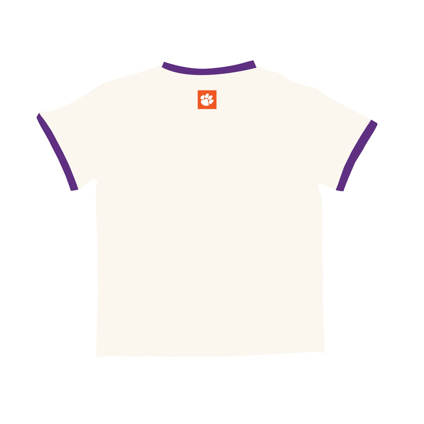 The Roxy Ringer Tee Clemson | Bone