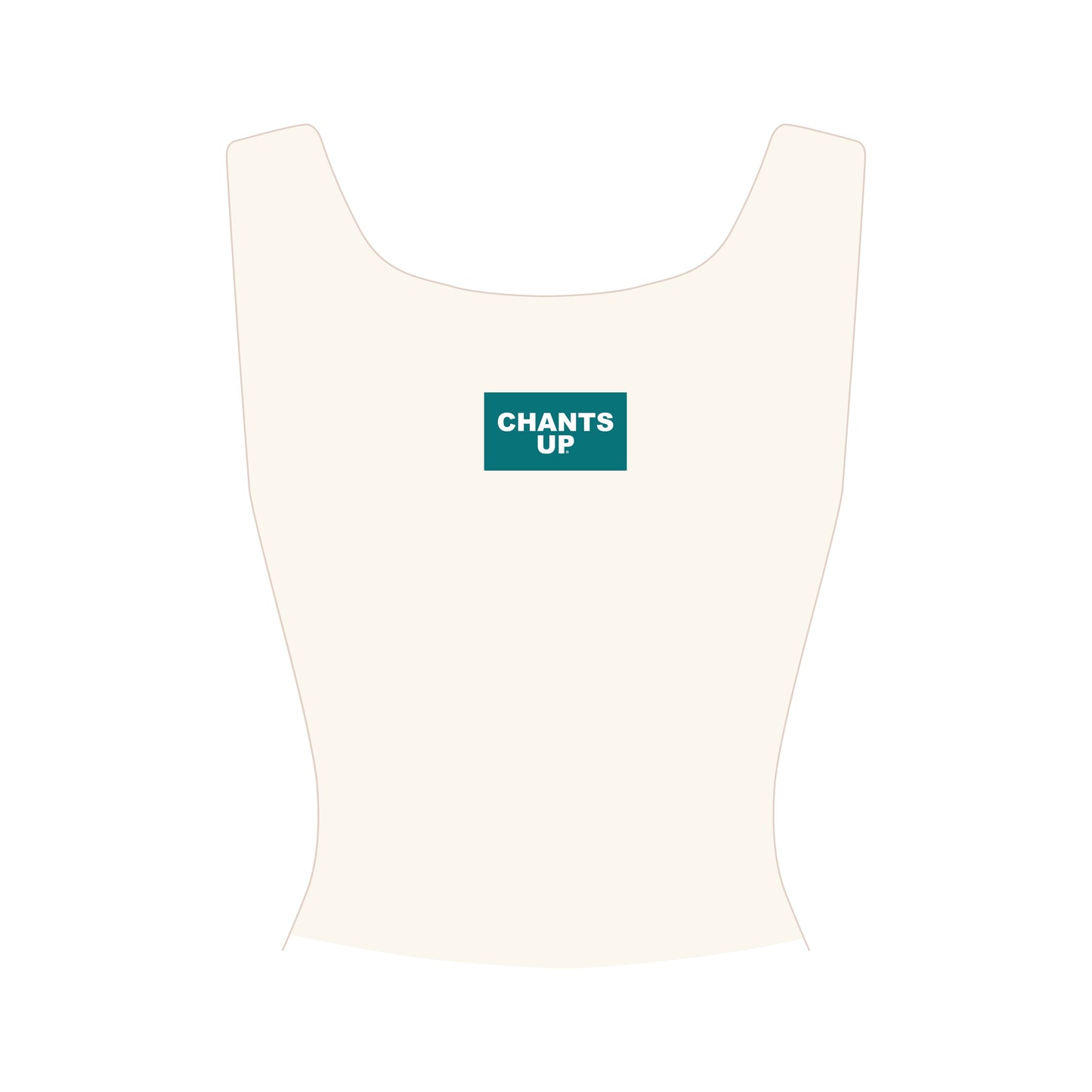 The Alli Ribbed Tank Chants Up Woven Label | Youth Bone